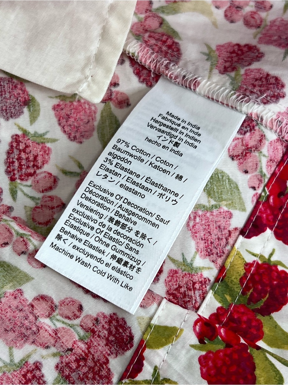 NWT J.Crew Fit-and-flare mini dress in raspberry print - Picture 7 of 7